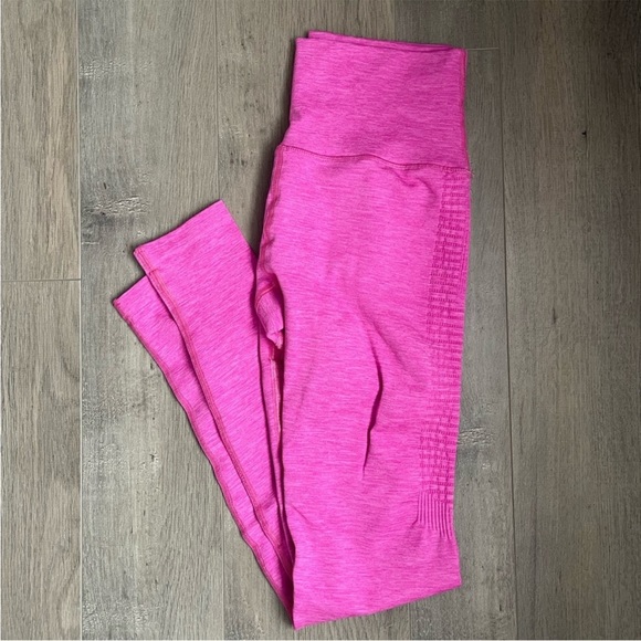 Alphalete Halo Leggings Barbie Pink Like New Size Small - Picture 2 of 6